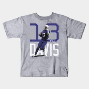 Gabriel Davis Buffalo Bold Number Kids T-Shirt